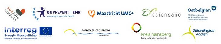 Logo Impact COVID op de Euregio Maas-Rijn